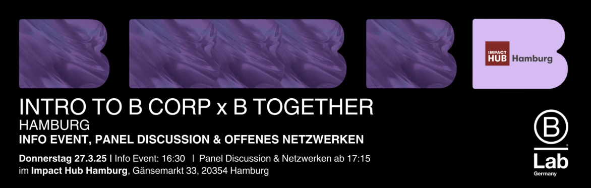 Intro to B Corp x B Together Hamburg