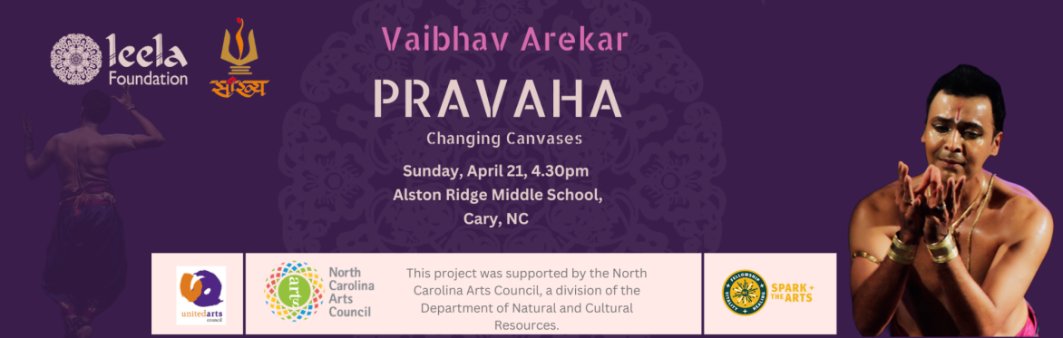 Pravaha : Changing Canvases - a Bharata Natyam performance by Vaibhav Arekar