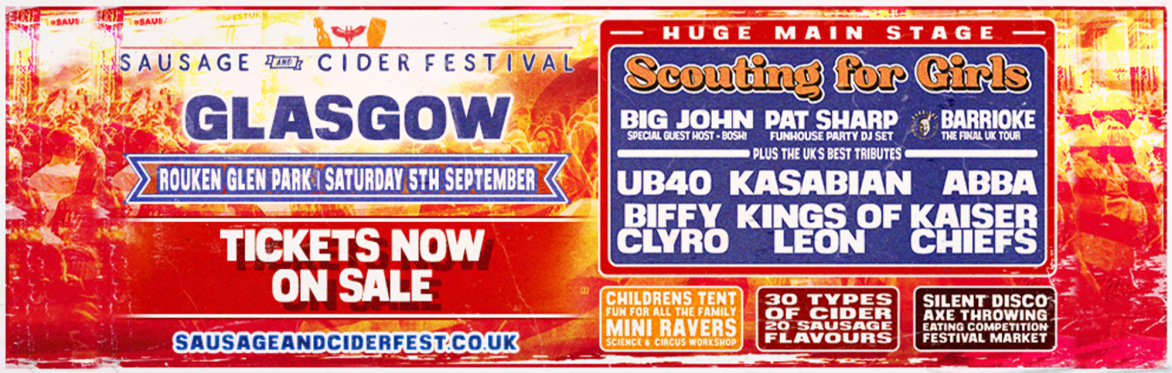 Sausage and Cider Festival - Glasgow 2026