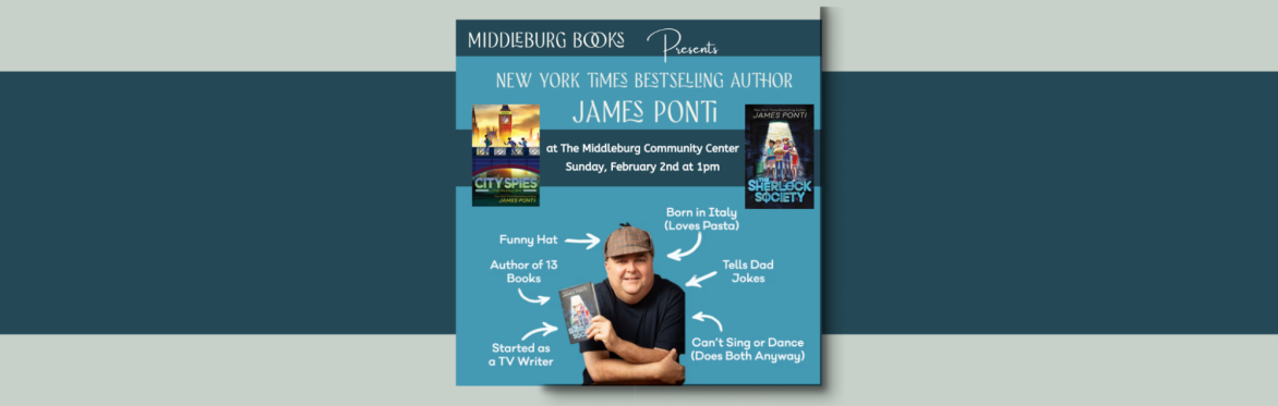 Middleburg Books Presents James Ponti