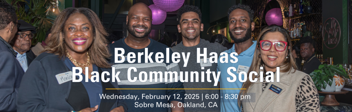 Berkeley Haas Black Community Social 2025