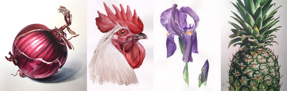 Realistic Painting in Watercolor