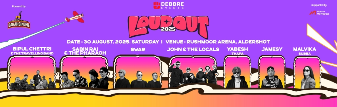 Debbre events - Loud out 2025 banner image