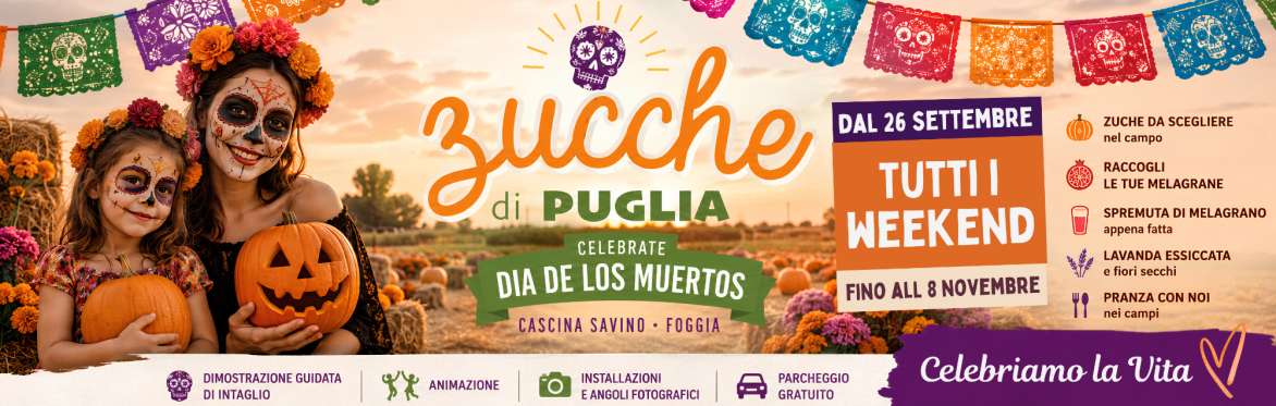 Zucche di Puglia 2026 - Cascina Savino