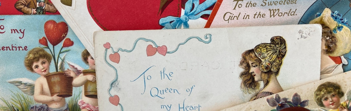 Akron Postcard Club: Create Your Own Valentine’s Collage Postcard