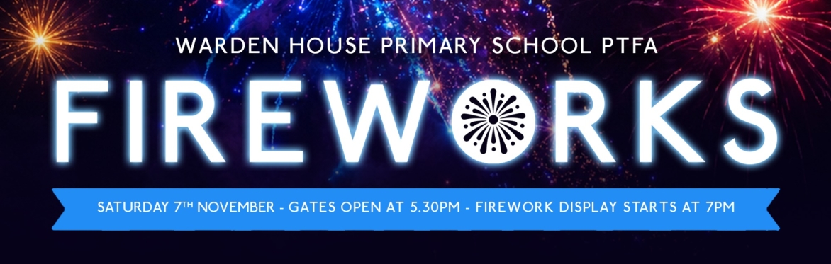 Warden House PTFA Fireworks Display 2026