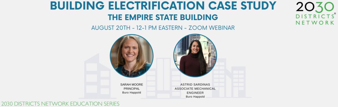 Building Electrification webinar