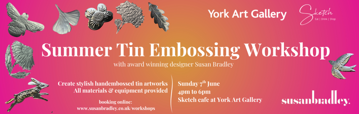 Summer Tin Embossing Workshop