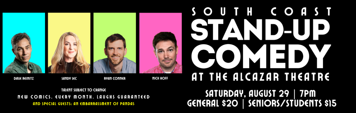South Coast Stand-Up Comedy- August