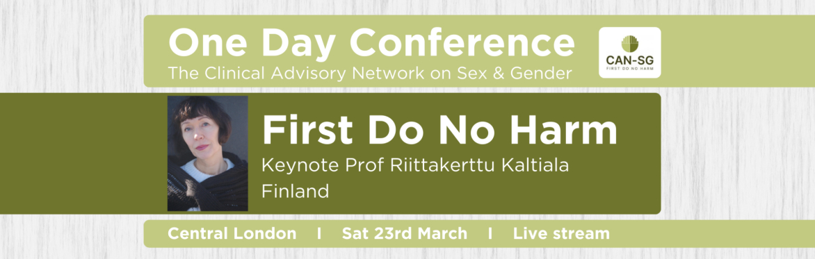 One Day Conference First Do No Harm