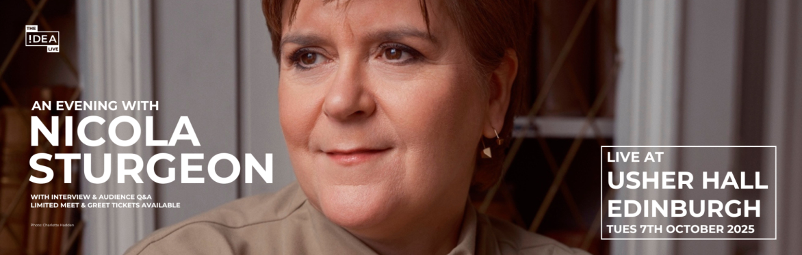 An Evening with Nicola Sturgeon - Usher Hall, Edinburgh