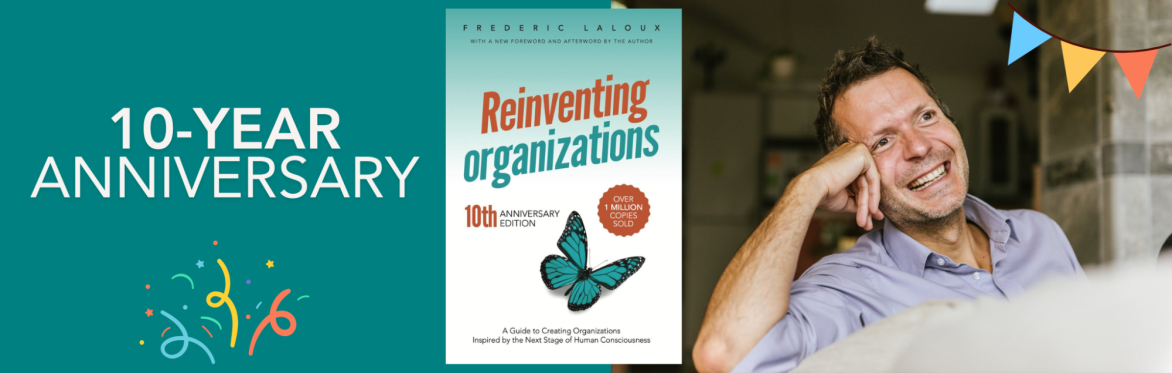 Reinventing Organizations 10-year Anniversary Banner