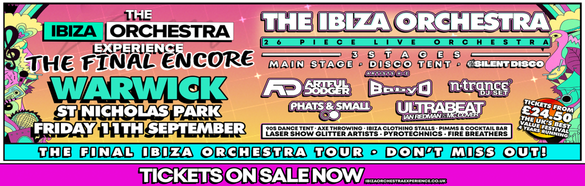 Ibiza Orchestra Experience - Warwick 2026