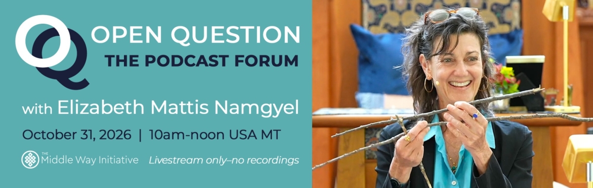 The Podcast Forum Live with Elizabeth Mattis Namgyel: Not Two, Not True