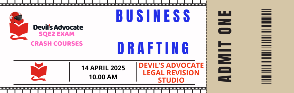 SQE2 MOCK: Business: Drafting