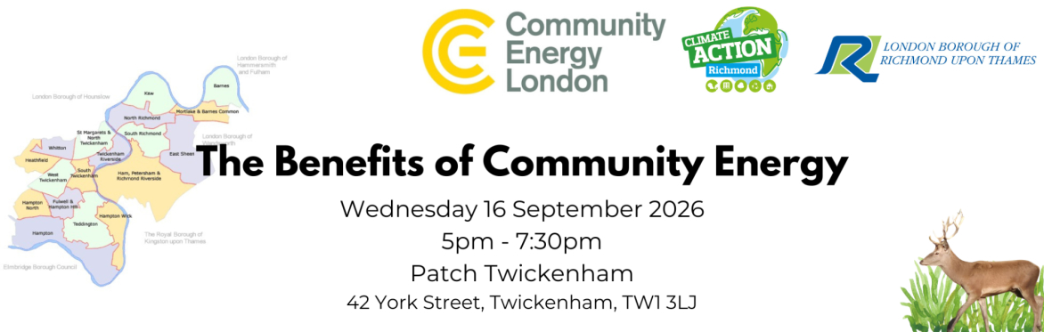 Richmond Council x CEL: The Benefits of Community Energy