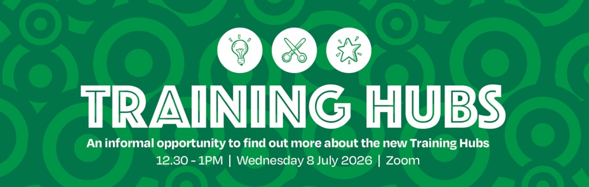 Training Hub Preview (12.30-1pm)