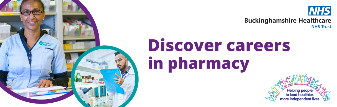 Photos of pharmacists advertising the event