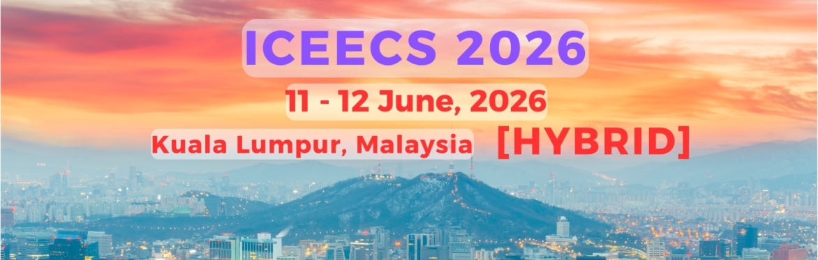 International Conference on Electrics, Electronics, and Computer Science 2026 [ICEECS 2026]