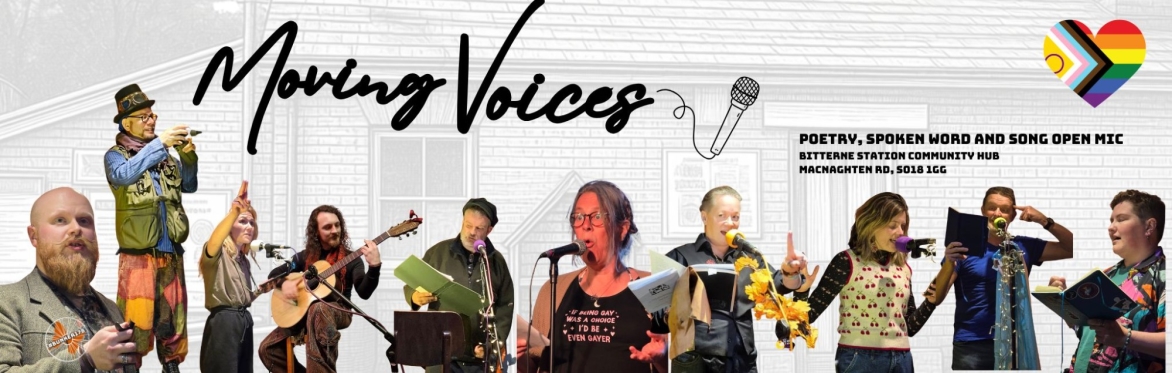 Moving Voices 25 Sept 2026 with Claire H & Dave Hubble / Bitterne Station Community Hub / Fri 25/9.26