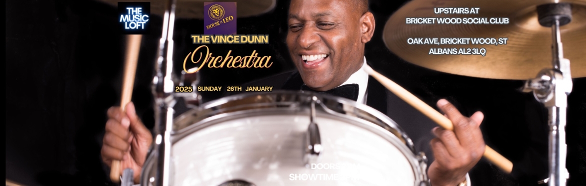 Vince Dunn 26th January 2025 The Music Loft upstairs at The Bricketwood Social Club