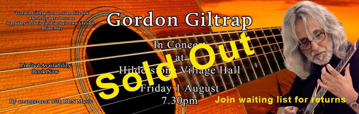 Gordon Giltrap Live In Concert