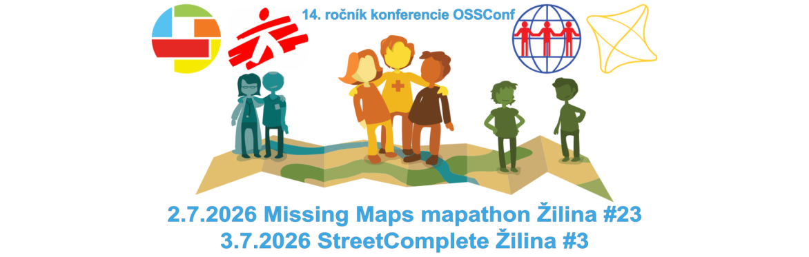 Missing Maps mapathon Žilina #23 a StreetComplete Žilina #3