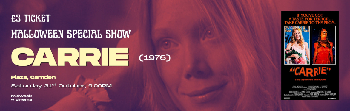 Carrie (1976) special Halloween showing! - £3 TICKETS