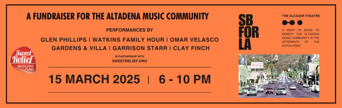 A Benefit Concert for the Altadena Music Community