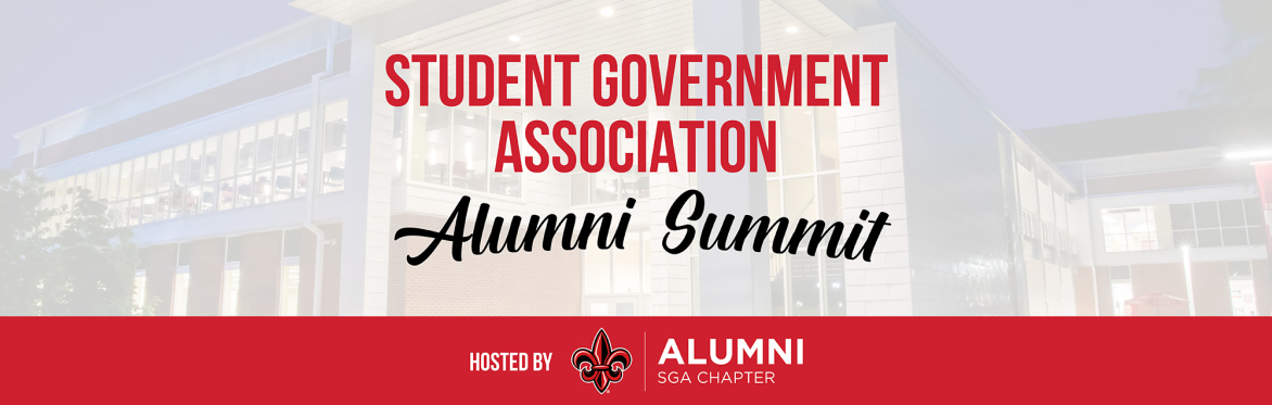 Student Government Association Alumni Chapter Summit