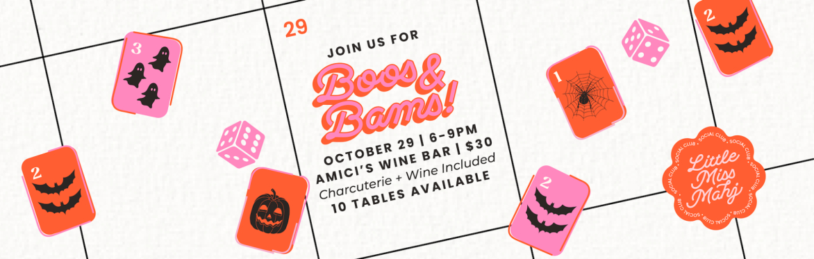 Boos + Bams! 👻🩷✨🕸️