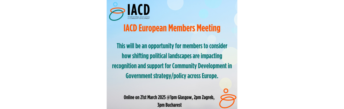IACD European Members Meeting 21st March 2025