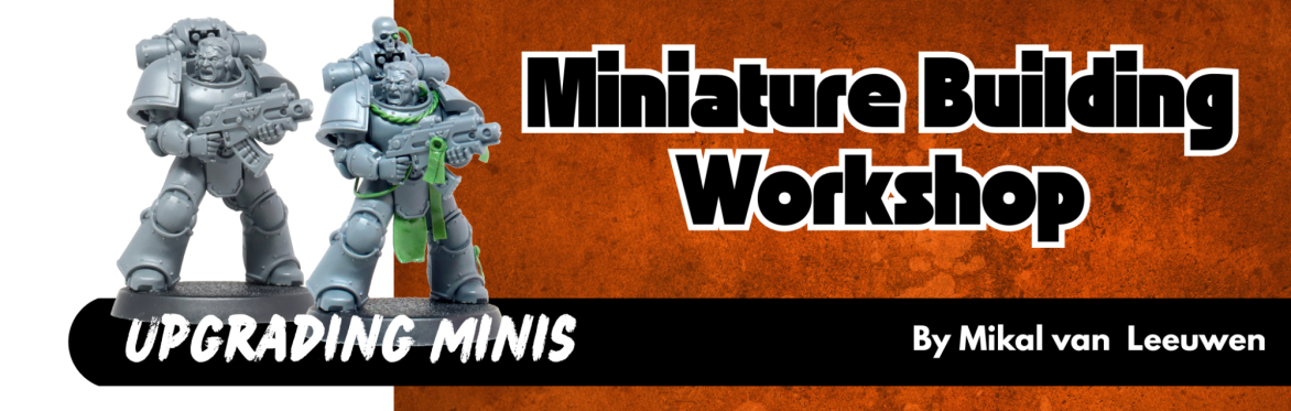 Banner of miniature building workshop