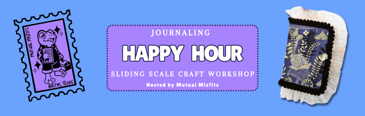 DIY Journaling Happy Hour: Craft Swaps, Spooky Journals & Pouch Covers!