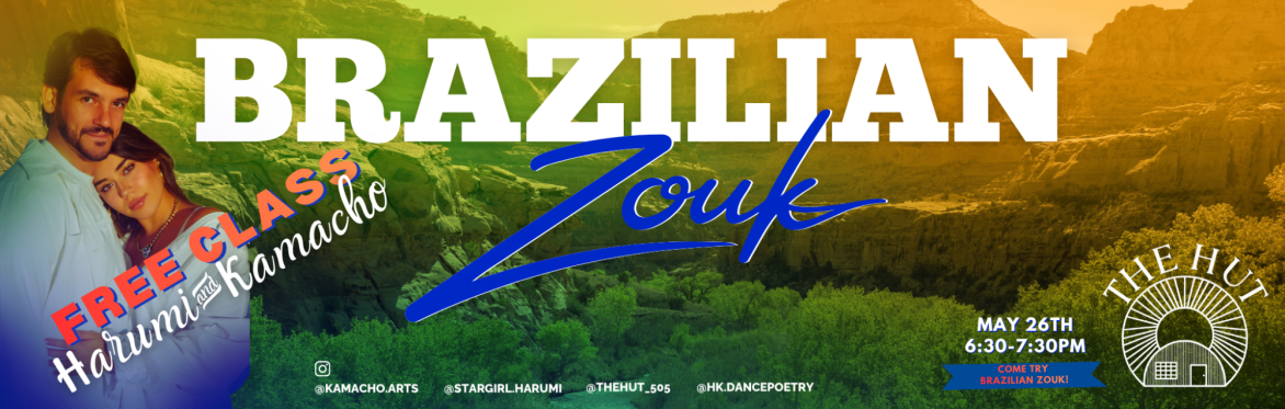 Free Brazilian Zouk Intro Class with Harumi and Kamacho at The Hut