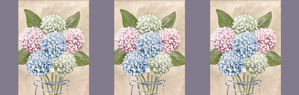 06/28 "Hydrangea Bouquet" 5pm