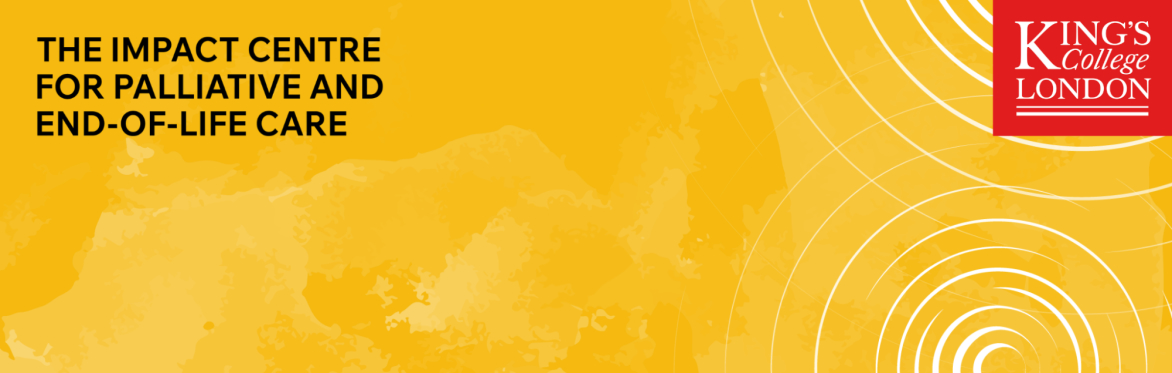 Impact Centre for Palliative and End-of-Life Care: Supporting patients to access benefits towards the end of life