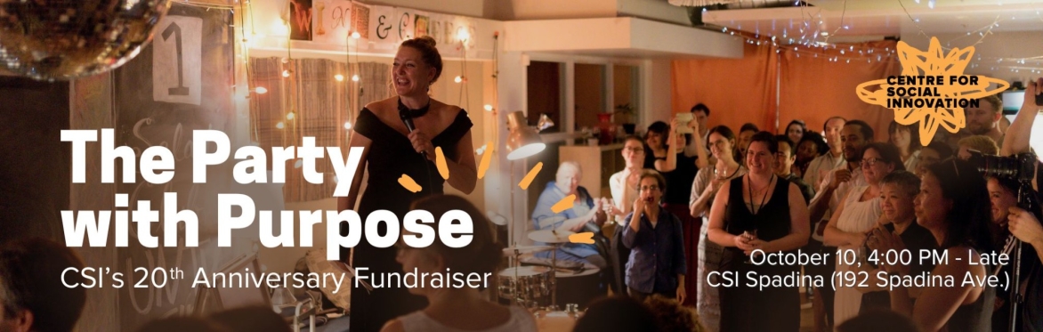 The Party with Purpose: CSI's 20th Anniversary Fundraiser