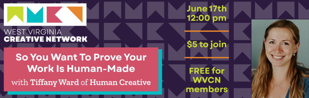 So You Want To Prove Your Work Is Human-Made with Tiffany Ward of Human Creative
