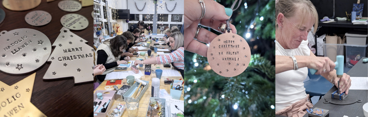 Metal Stamping Workshop - Christmas Decorations