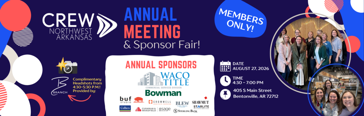 CREW Northwest Arkansas Annual Meeting & Sponsor Fair