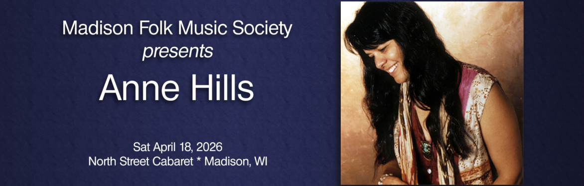 Anne Hills @ North Street Cabaret - April 18, 2026