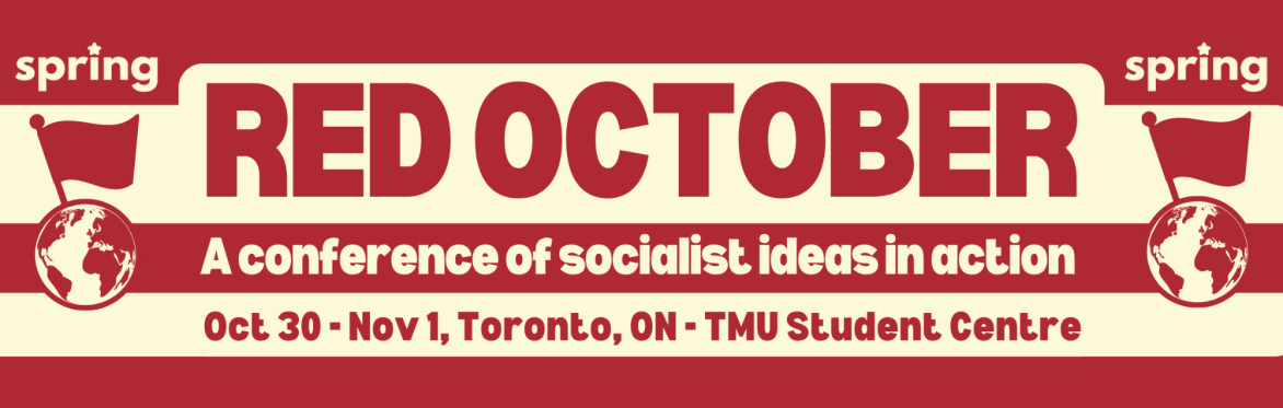 Red October 2026: A Conference of Socialist Ideas in Action