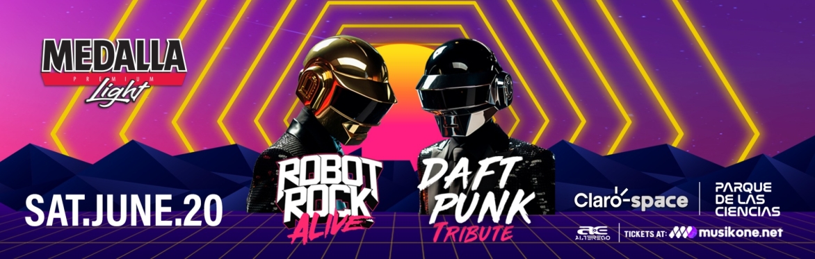 Medalla Light - Robot Rock Alive (DAFT PUNK EXPERIENCE)