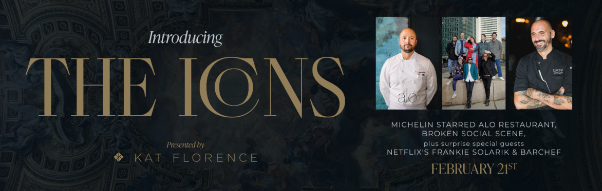 Broken Social Scene x Alo's Chef Patrick Kriss // Fri, Jan 17th // THE ICONS presented by Kat Florence
