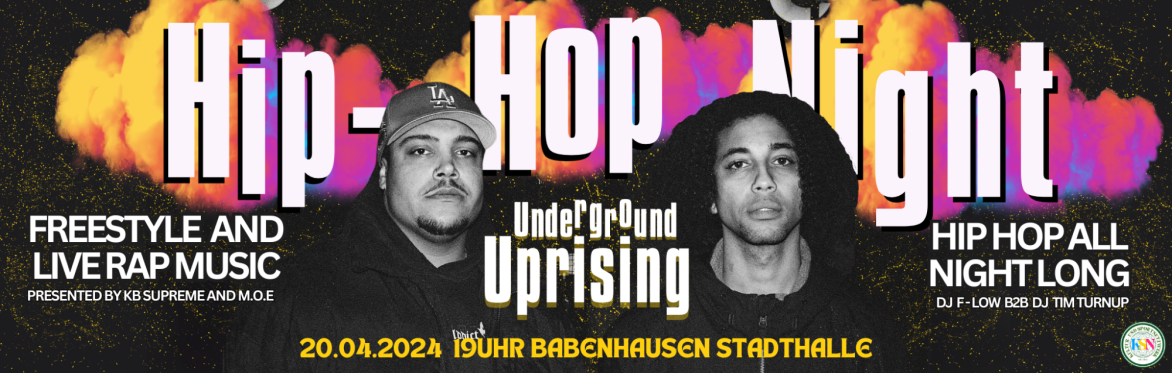 HipHop Night: Underground Uprising