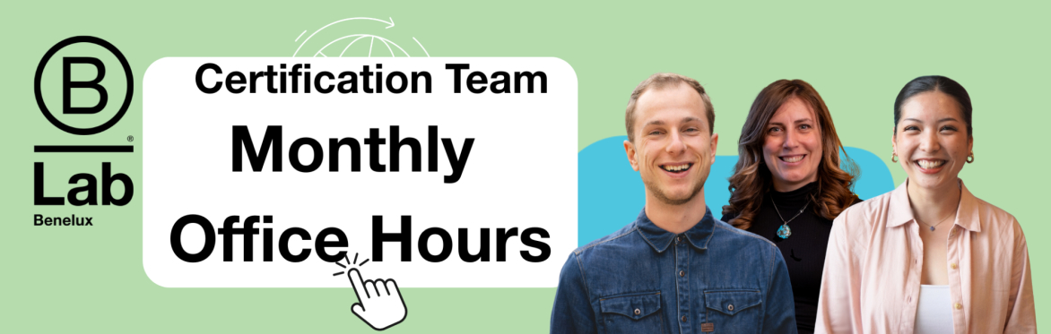 💭 Benelux Certification Team | Monthly Office Hours