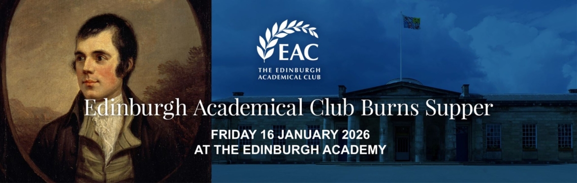 Edinburgh Academical Club: Burns Supper 2026