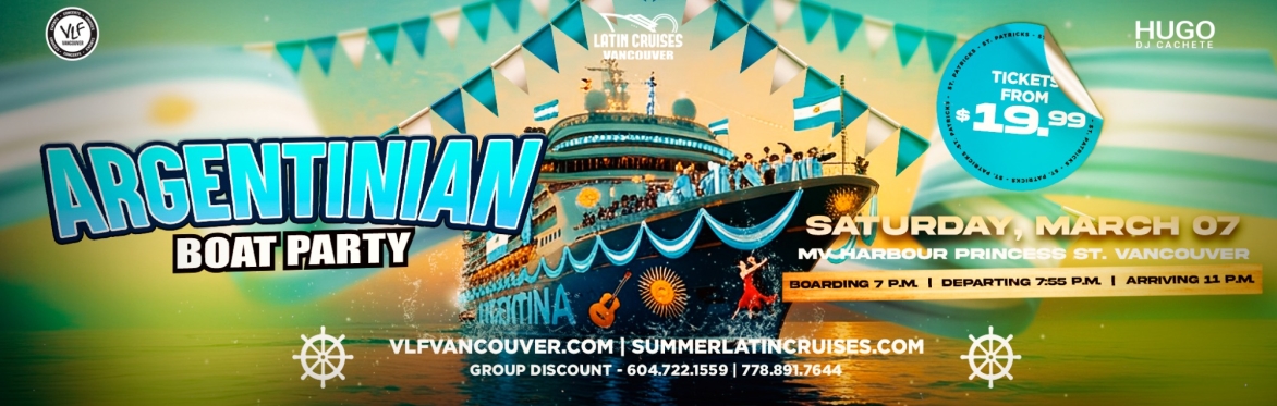 ARGENTINIAN BOAT PARTY at MV Harbour Princess