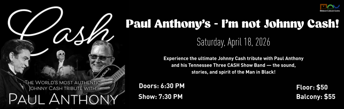 Paul Anthony's - I'm not Johnny Cash!